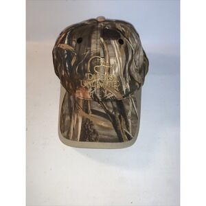 Winter Ducks Unlimited Hat Cap Strap Back Camo Mossy Oak